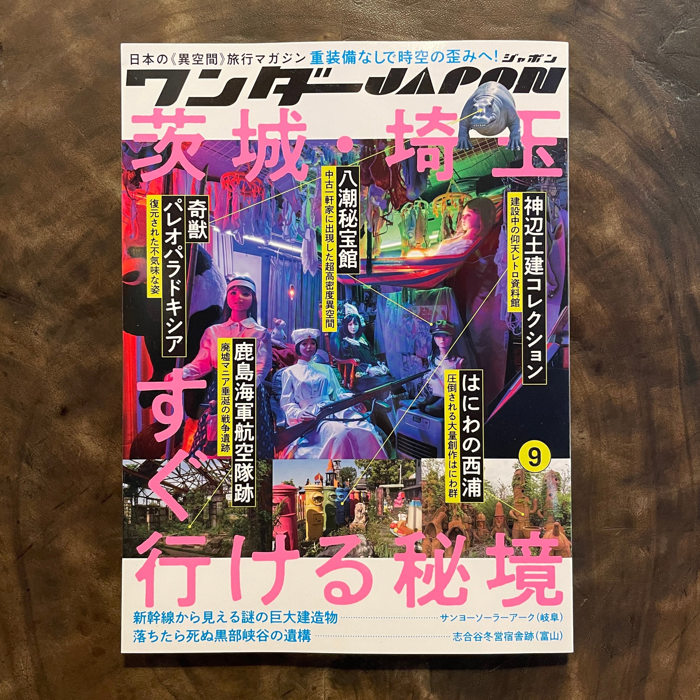 ワンダーJAPON（9）茨城・埼玉 すぐ行ける秘境 ☆特典ポストカード